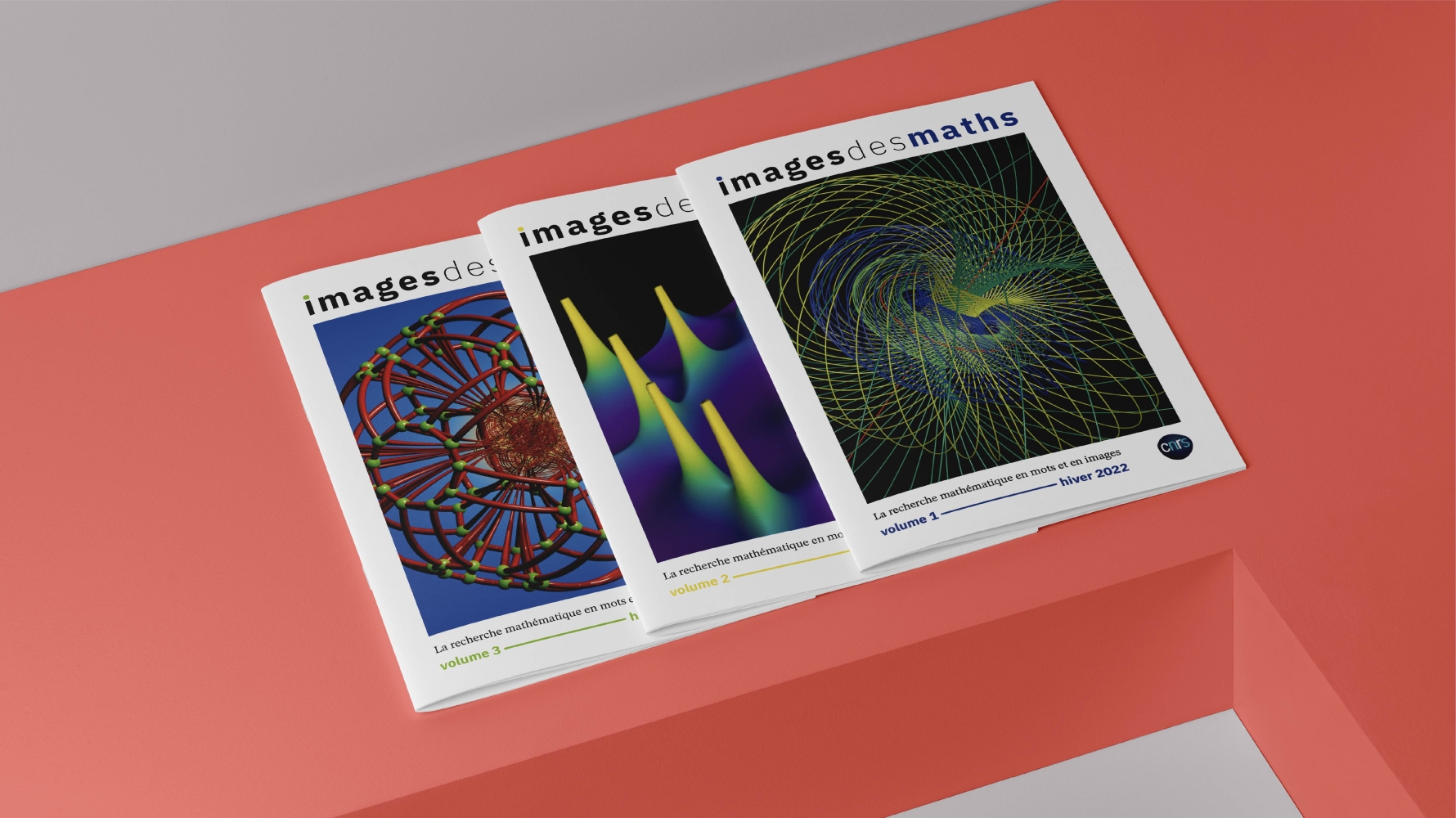 trois couvertures de magazines